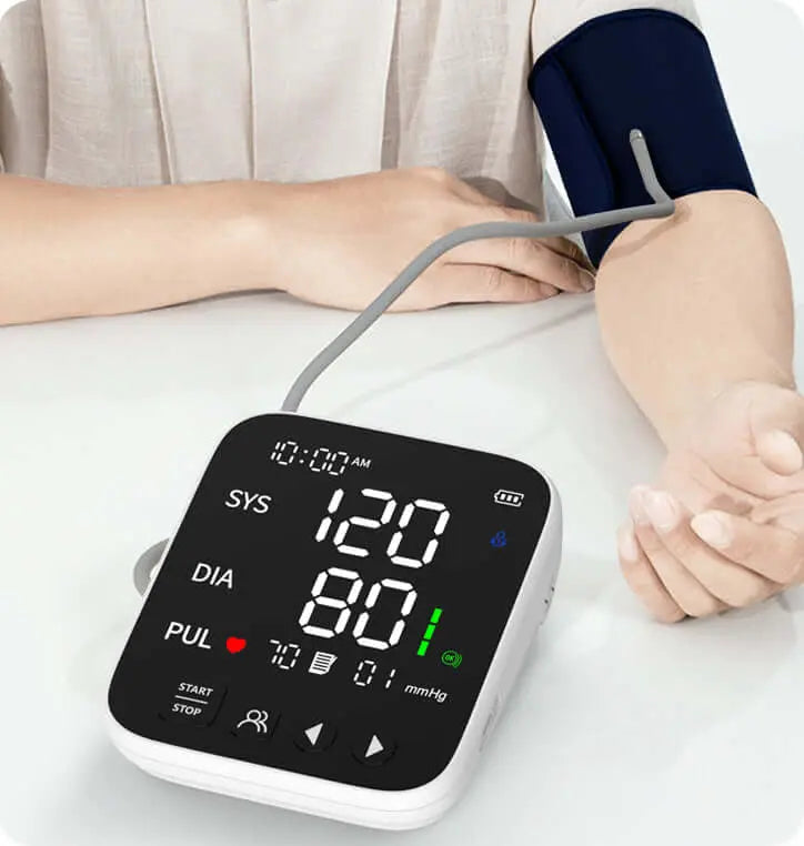 Automatic Arm Blood Pressure Monitor FDA-Cleared