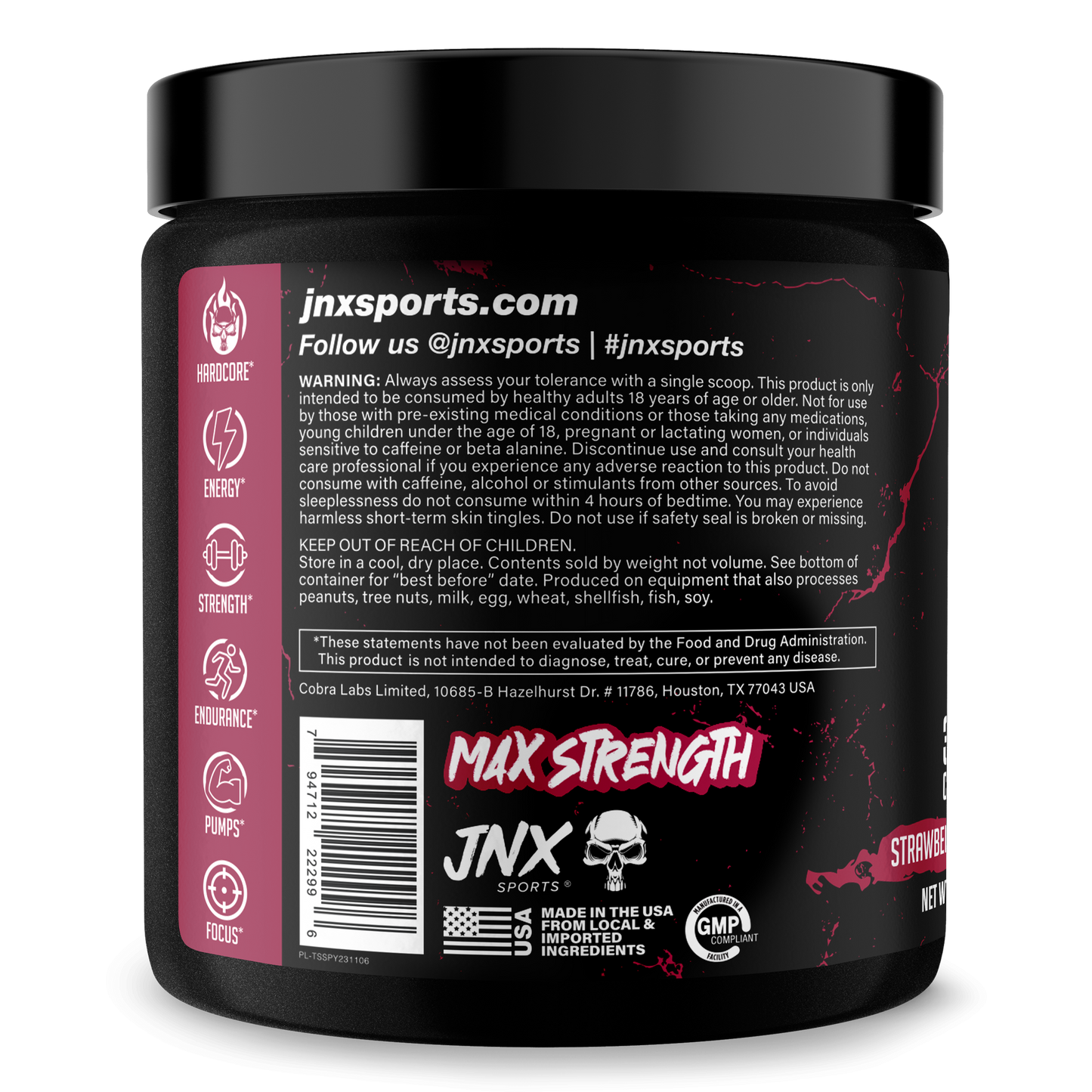 Pre-Workout Formula for Energy and Performance