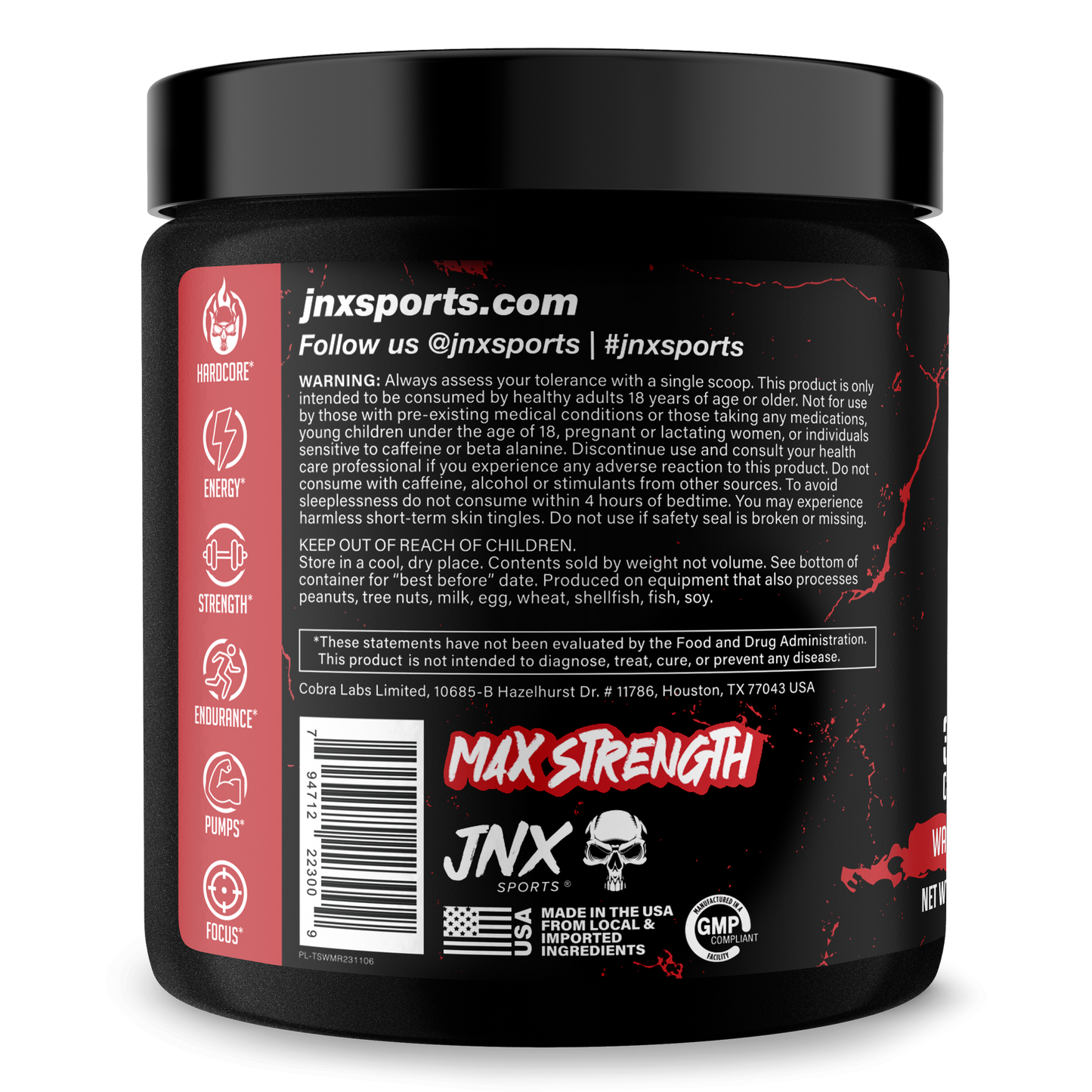 Pre-Workout Formula for Energy and Performance