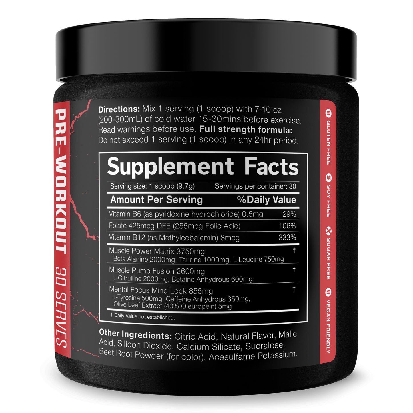 Pre-Workout Formula for Energy and Performance