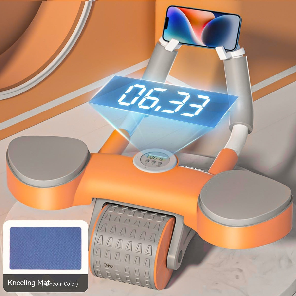 Automatic Rebound Abdominal Wheel for Home Fitness Training