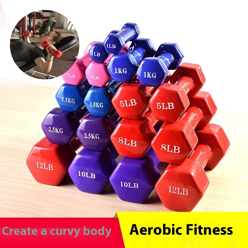 Hexagonal Dumbbell for Home Fitness Strength Training Equipment