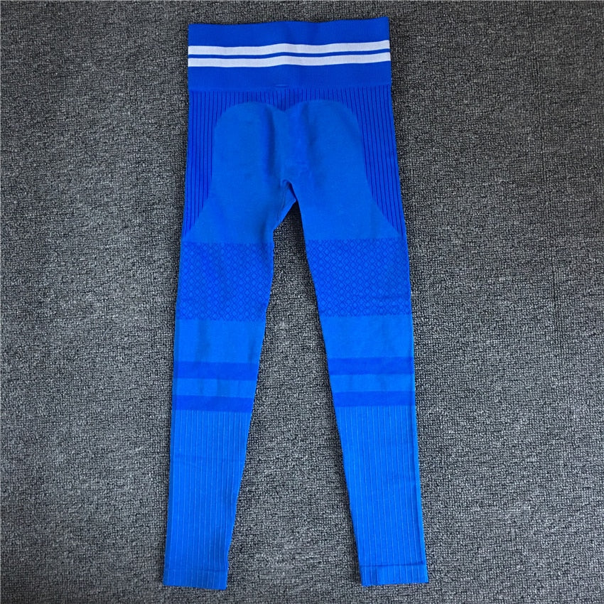 Women's Seamless Yoga Set High Waist Sportswear Outfit