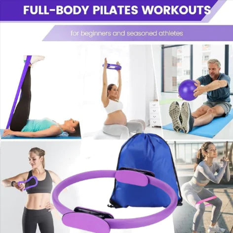 13-Piece Yoga and Pilates Fitness Accessories Set Complete