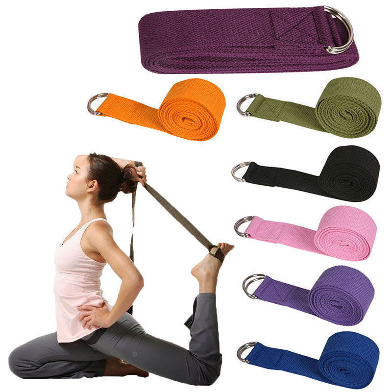 180CM Adjustable Yoga Stretch Strap Fitness Training Belt