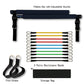 Portable Yoga Pilates Bar with Resistance Bands Fitness Trainer