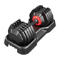10-in-1 Adjustable Dumbbell Set with Quick Rotation Handle