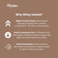 Chocolate Whey Isolate Protein Powder for Muscle Recovery