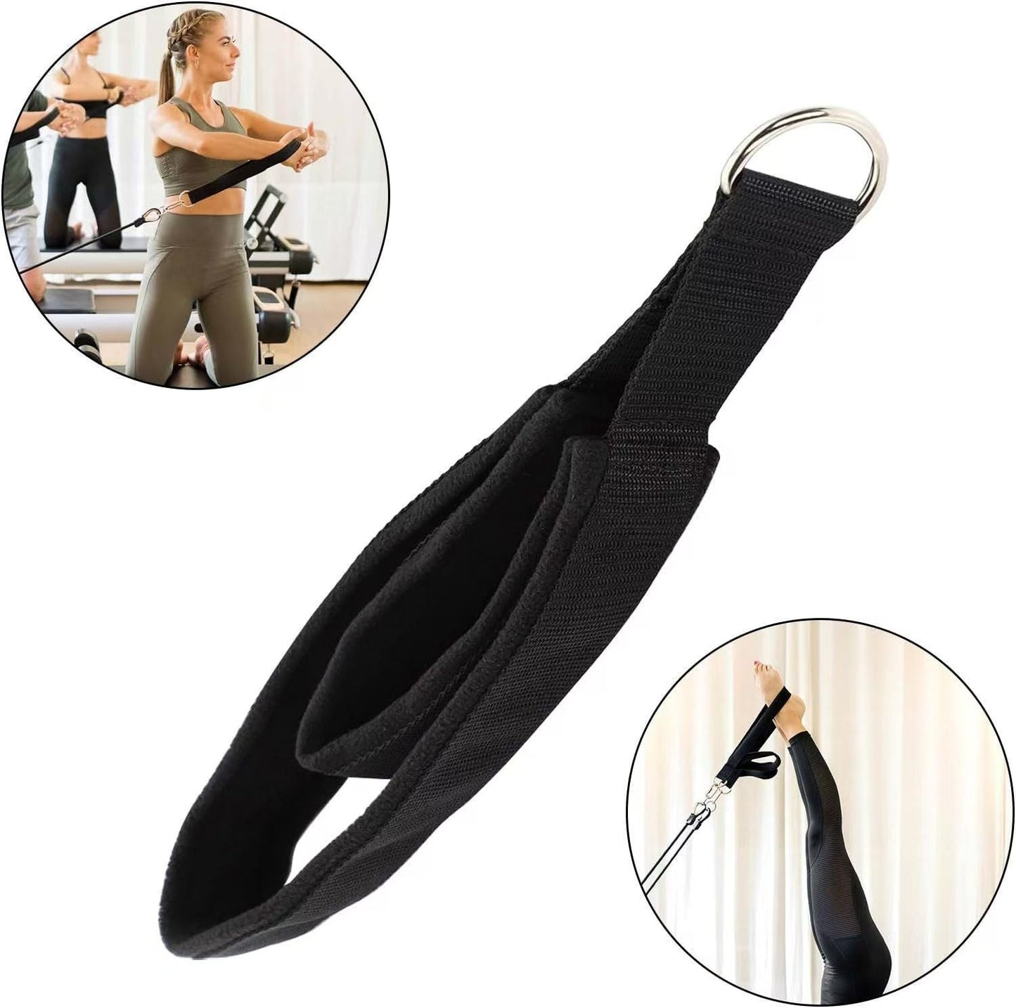 Double Ring Yoga Pilates Ankle and Wrist Strap