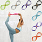 8-Shaped Yoga Stretch Strap for Pilates and Fitness Training