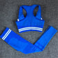 Women's Seamless Yoga Set High Waist Sportswear Outfit