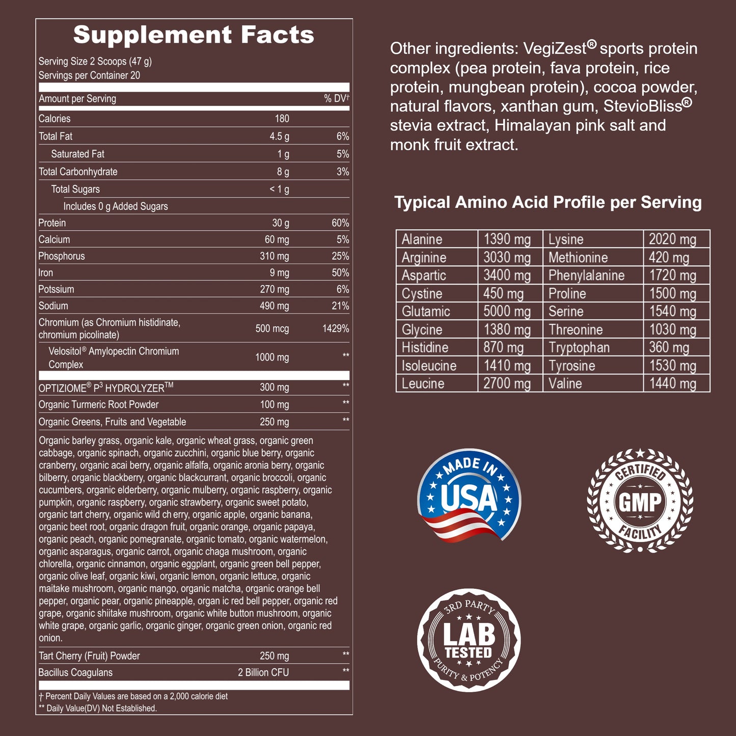 Plant Based Sport Protein for Muscle Recovery and Strength