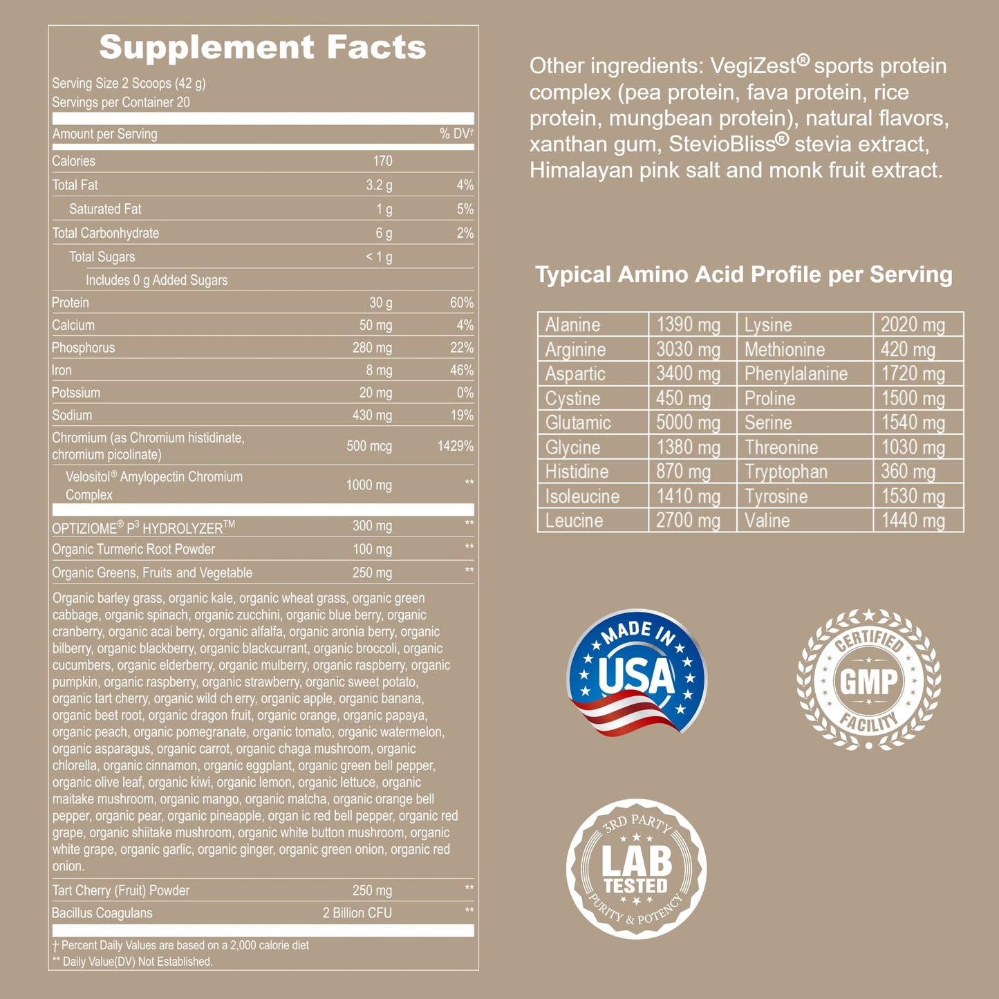 Plant Based Sport Protein for Muscle Recovery and Strength
