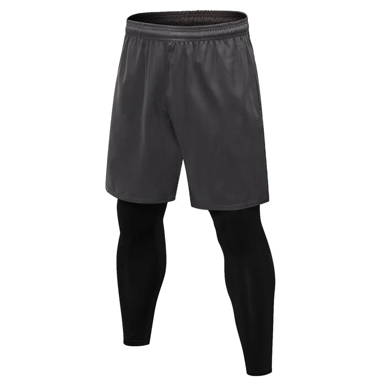 Men's Compression Training Tights for Fitness and Performance