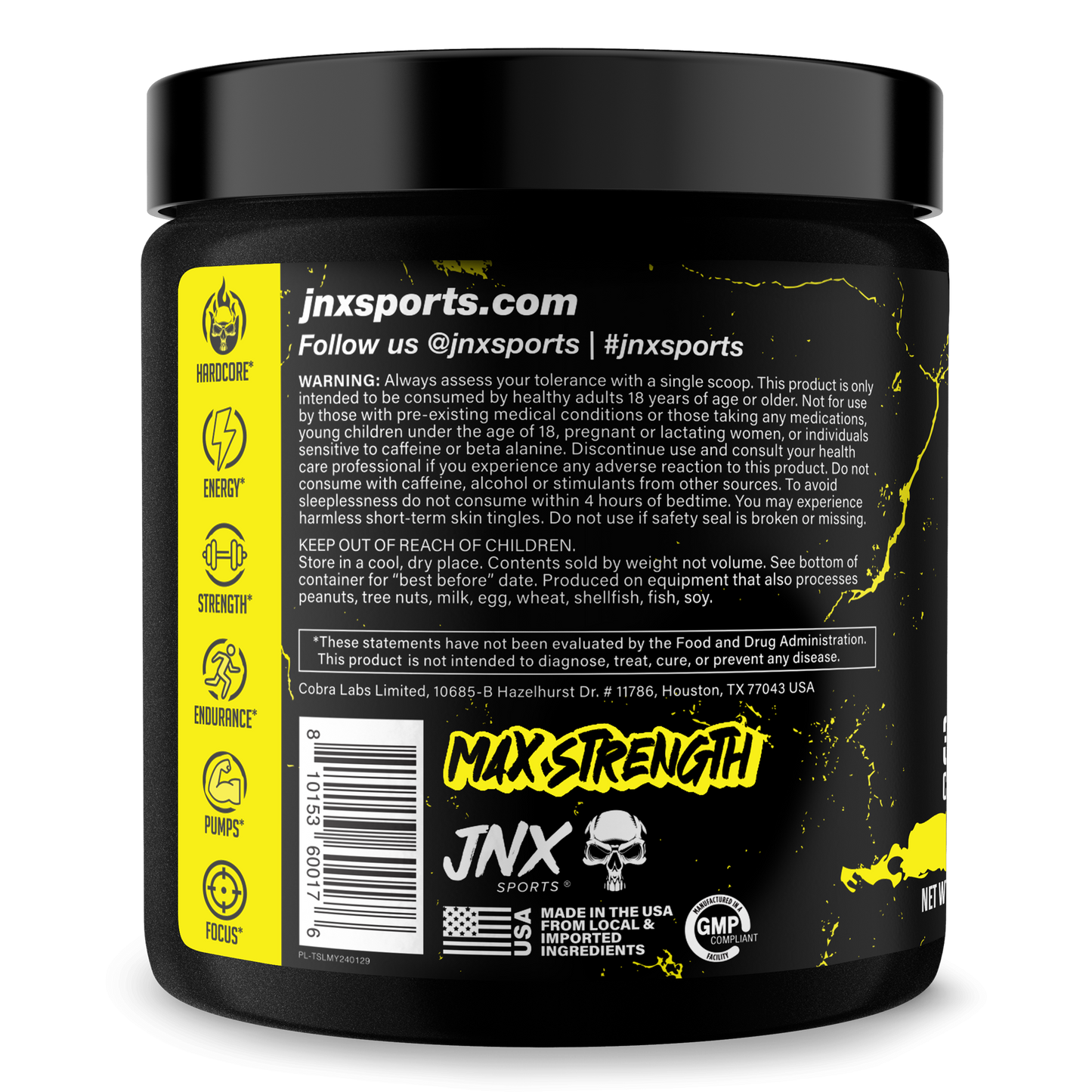 Pre-Workout Formula for Energy and Performance