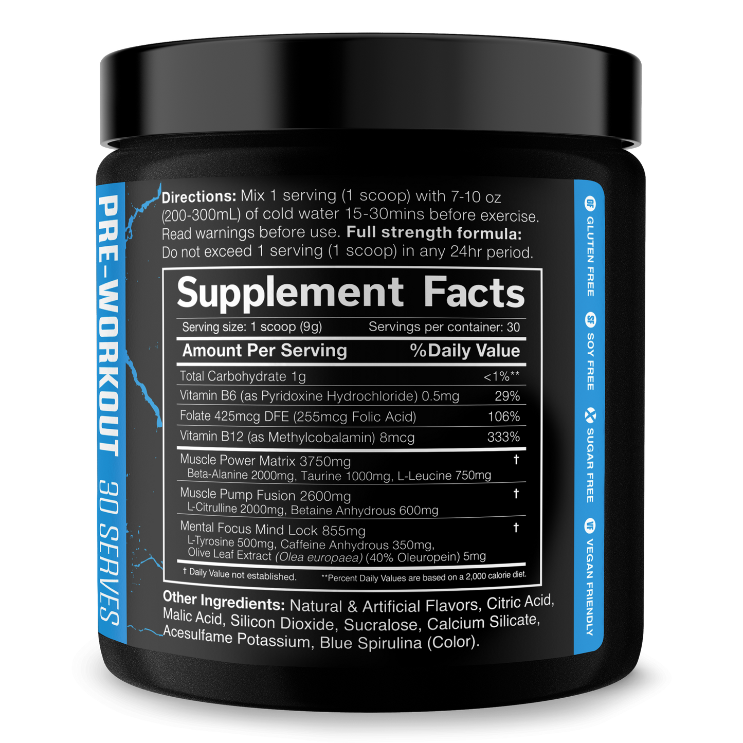 Pre-Workout Formula for Energy and Performance