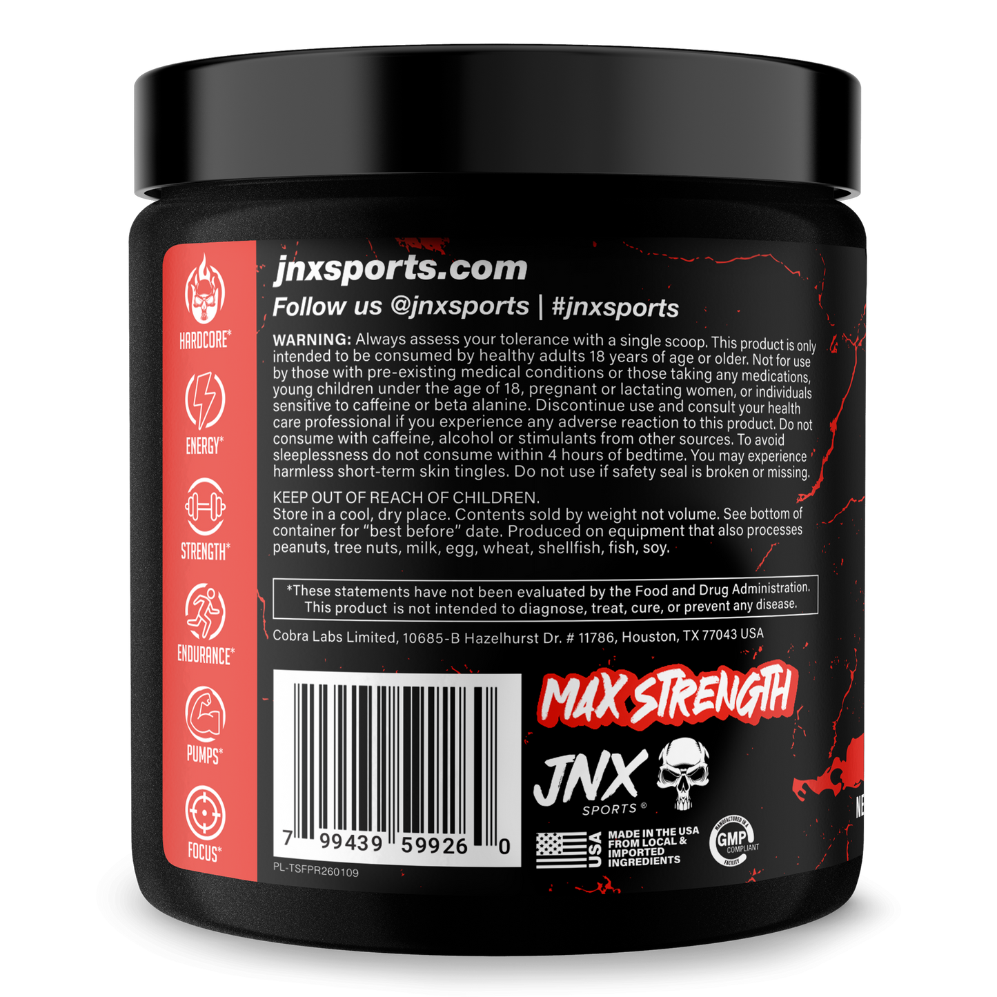 Pre-Workout Formula for Energy and Performance