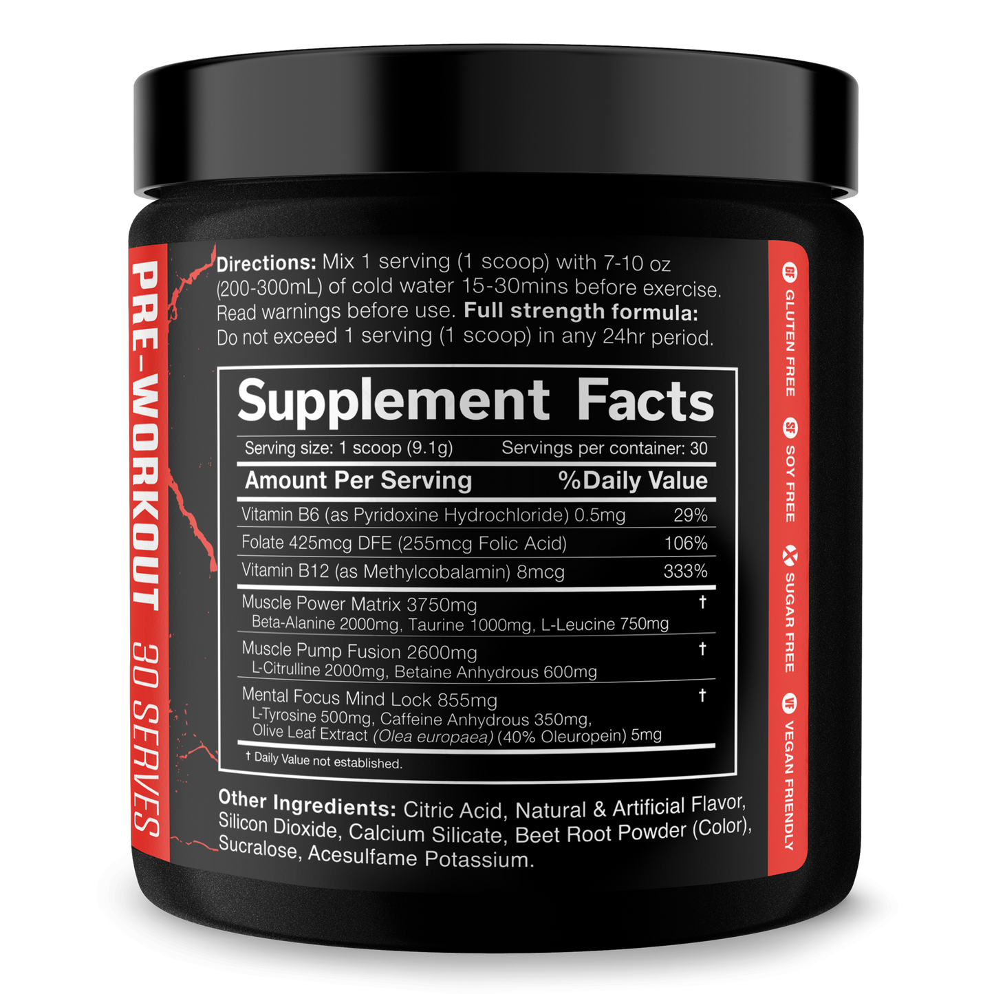 Pre-Workout Formula for Energy and Performance
