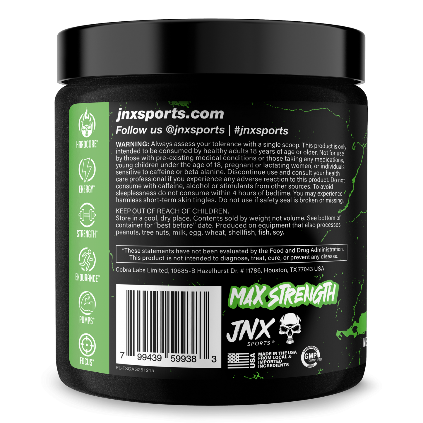 Pre-Workout Formula for Energy and Performance