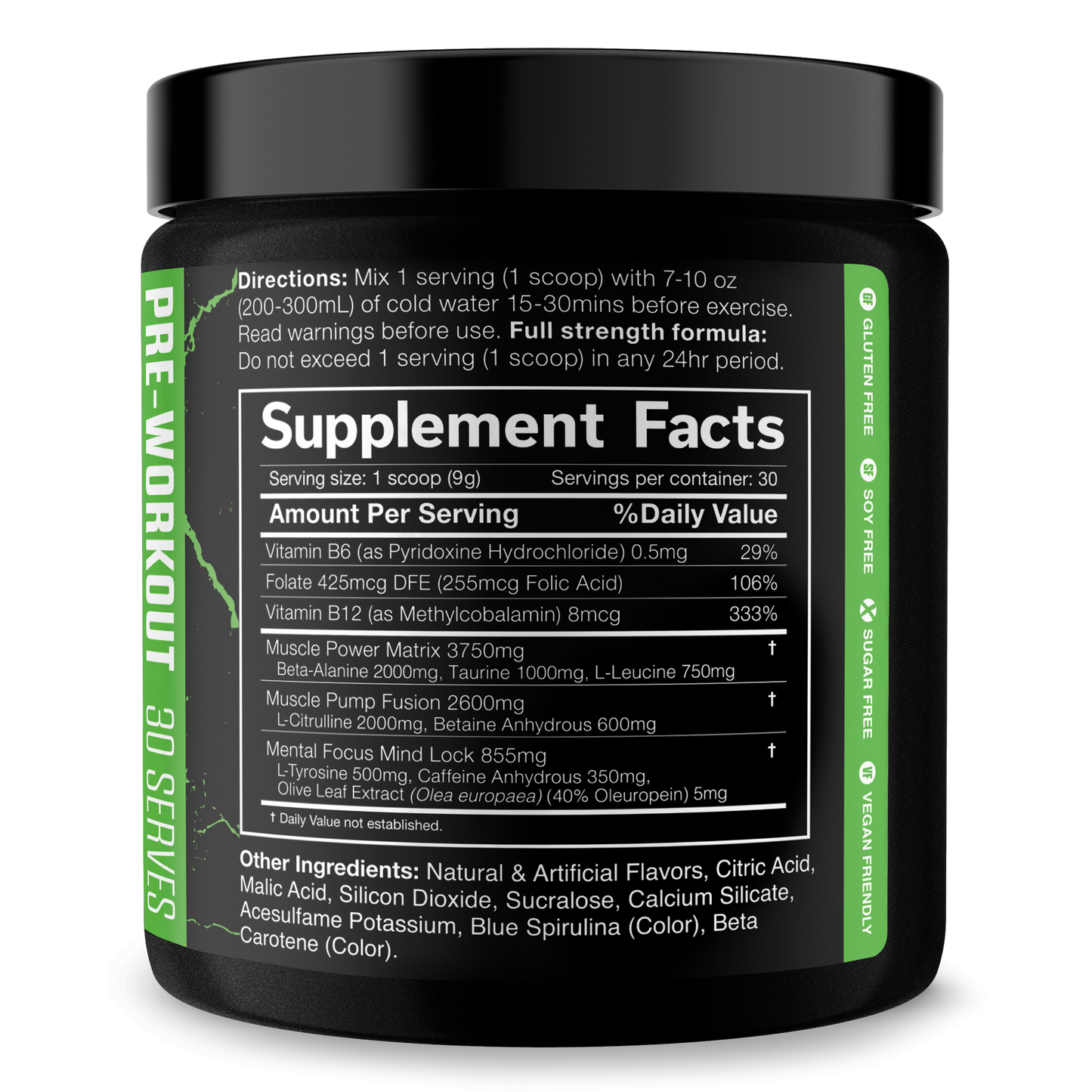 Pre-Workout Formula for Energy and Performance