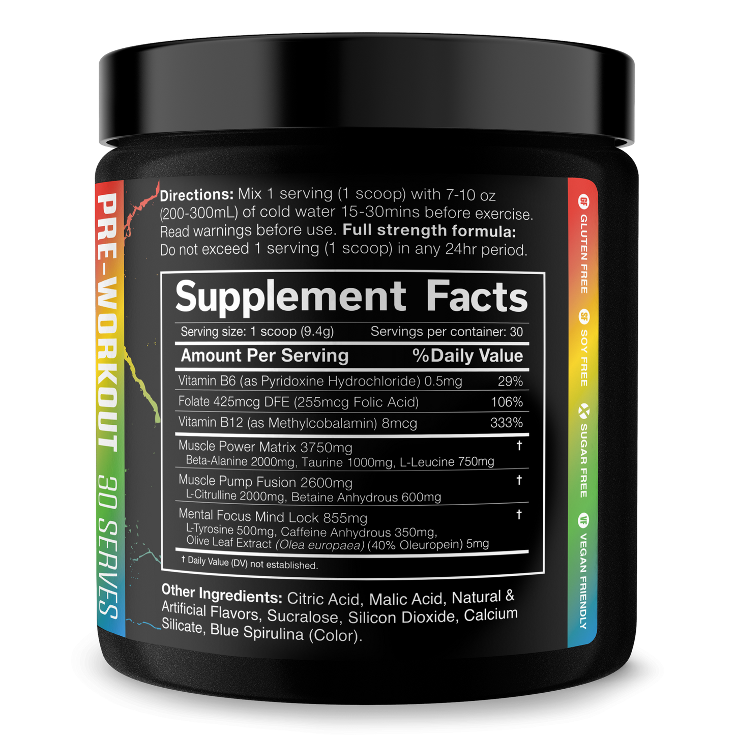 Pre-Workout Formula for Energy and Performance
