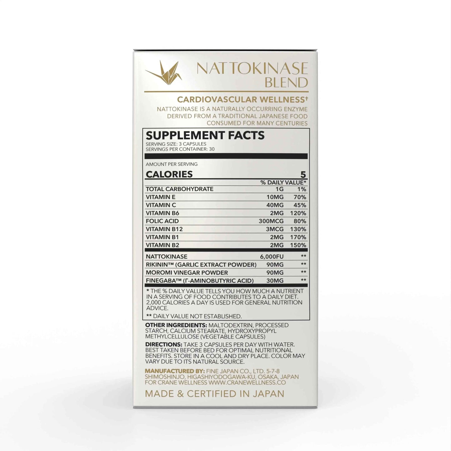 Blend 6000 FU Cardiovascular Support Capsules