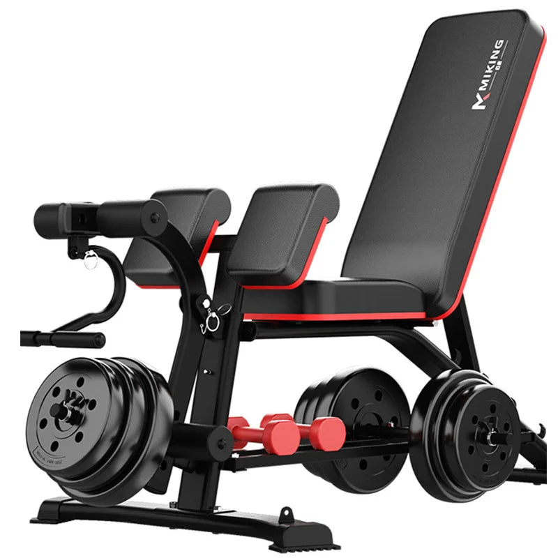 Multifunctional Weightlifting Bench Abdominal Fitness Dumbbell Training Home Equipment