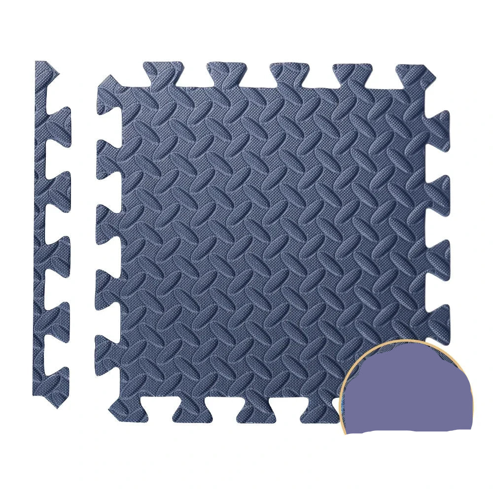 Interlocking Exercise Mats for Home Gym Flooring Set