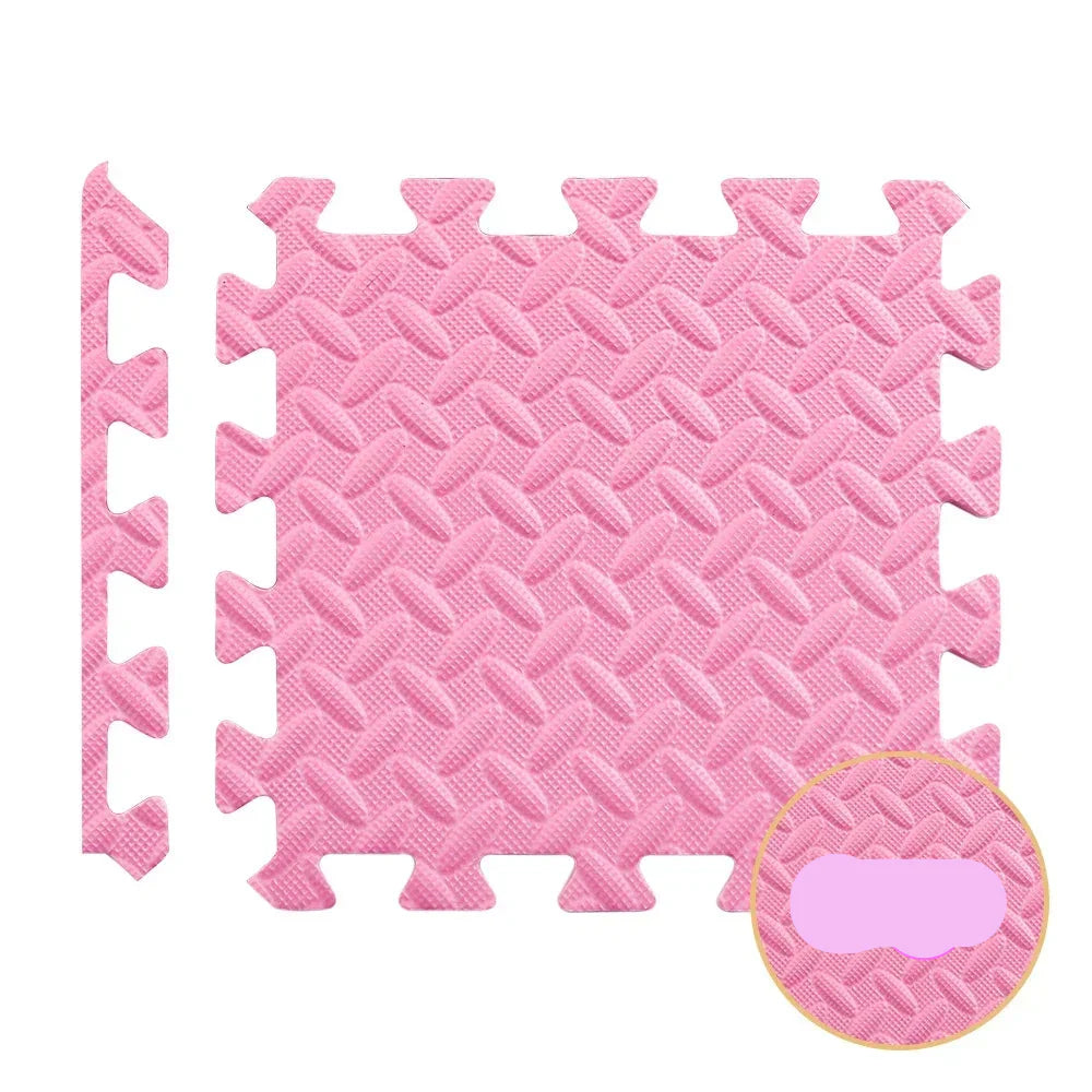 Interlocking Exercise Mats for Home Gym Flooring Set