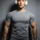 Men's High Performance Athletic T-Shirt for Training Workouts