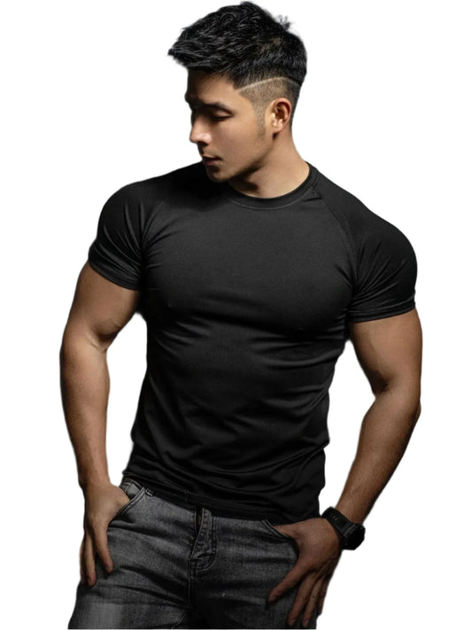 Men's High Performance Athletic T-Shirt for Training Workouts