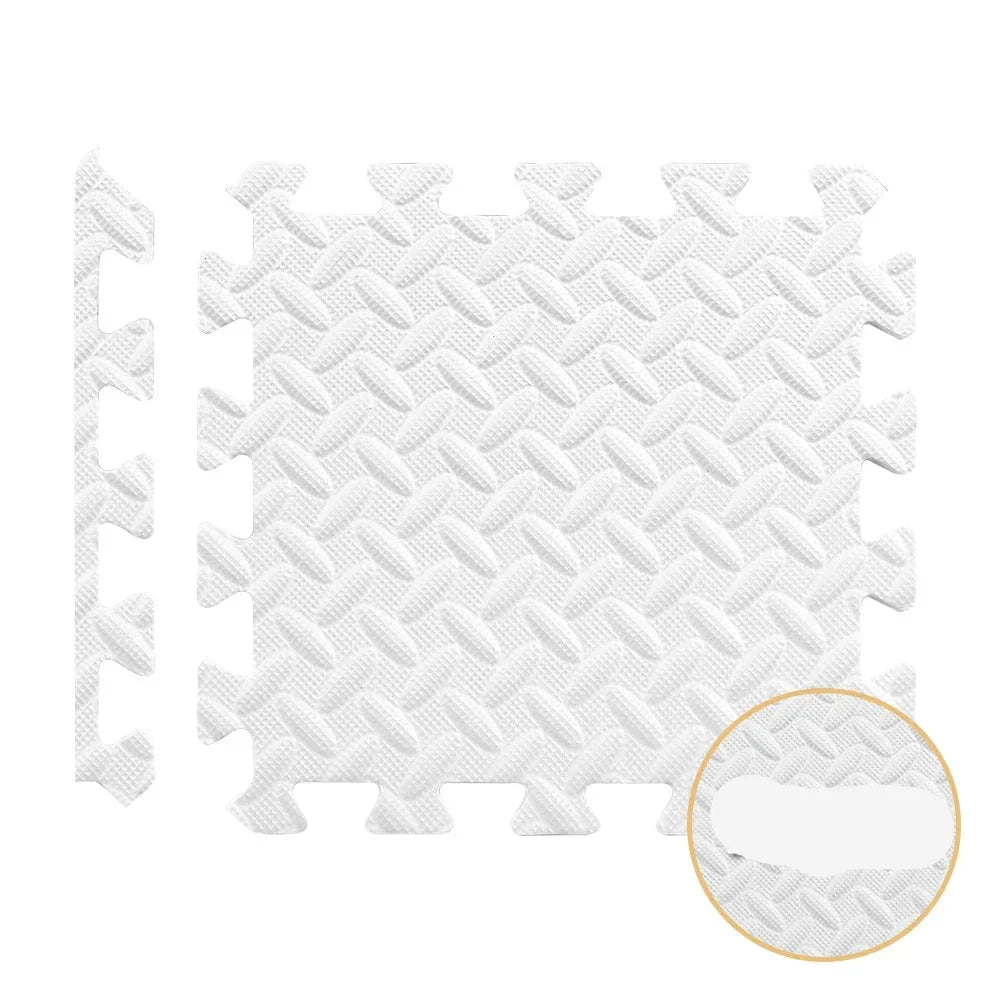 Interlocking Exercise Mats for Home Gym Flooring Set