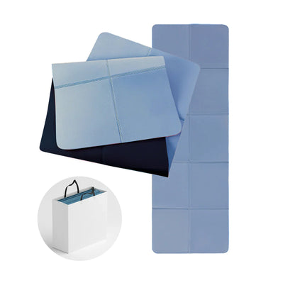 Portable Double-Sided Yoga Mat for Fitness and Exercise