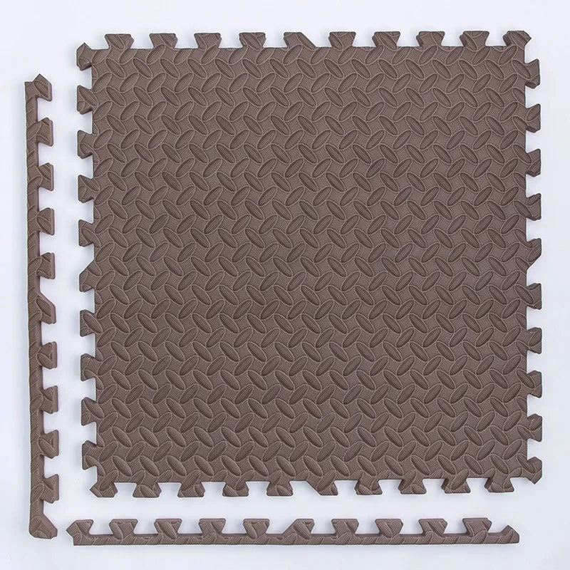 Interlocking Exercise Mats for Home Gym Flooring Set
