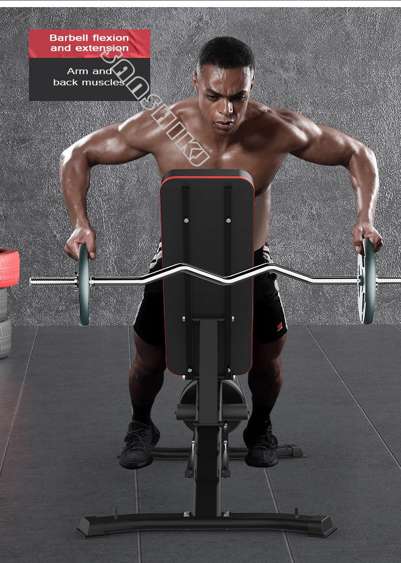 Multifunctional Weightlifting Bench Abdominal Fitness Dumbbell Training Home Equipment