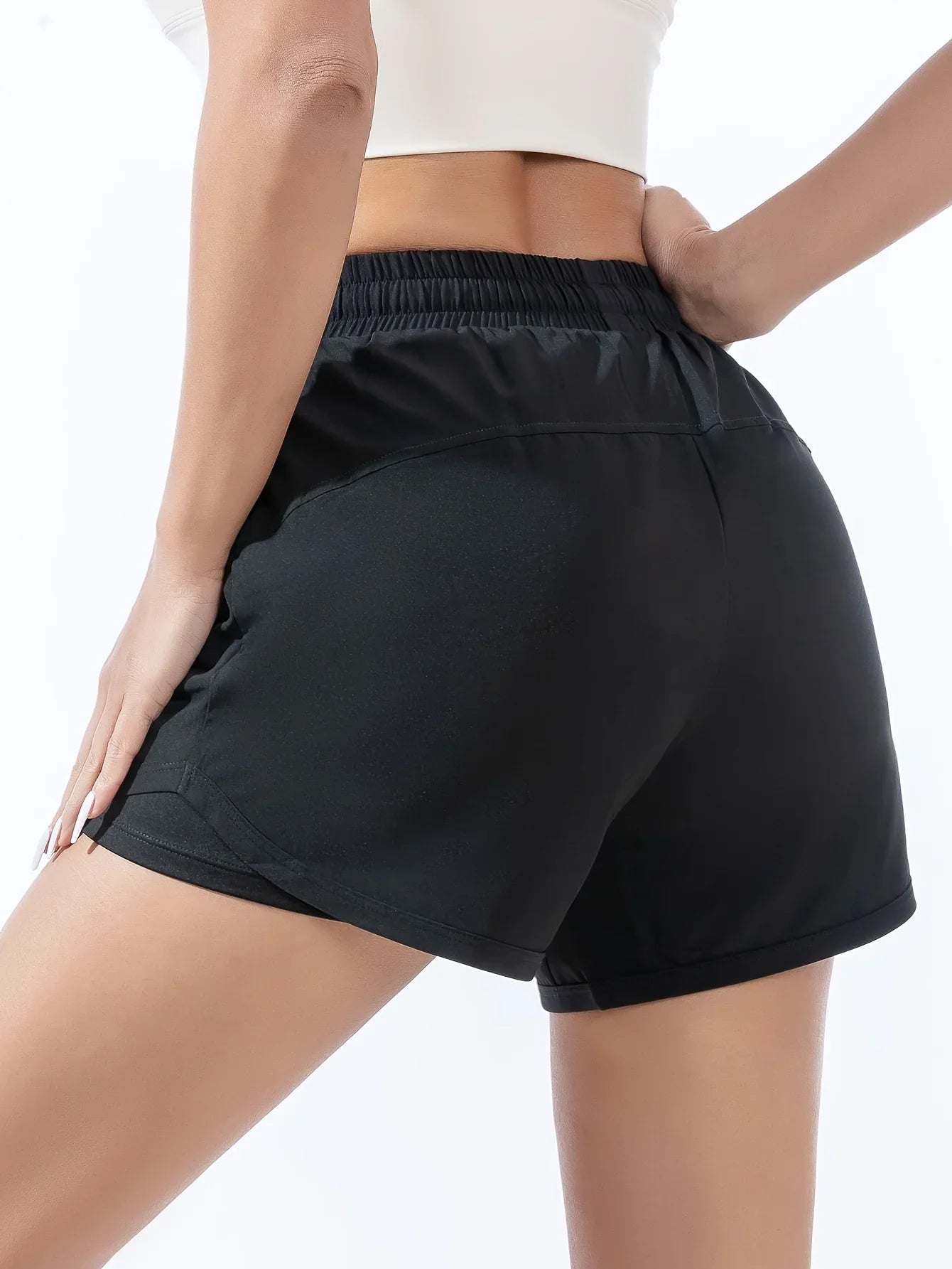 Women's Quick Dry Athletic Shorts for Active Performance