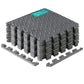 Interlocking Exercise Mats for Home Gym Flooring Set