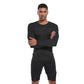 Men's Long Sleeve Fitness Tee for Spring Autumn Workouts