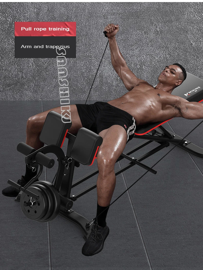 Multifunctional Weightlifting Bench Abdominal Fitness Dumbbell Training Home Equipment