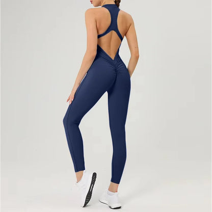 Women's Stylish Fitness Jumpsuit for Yoga and Training