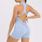 Women's Stylish Fitness Jumpsuit for Yoga and Training