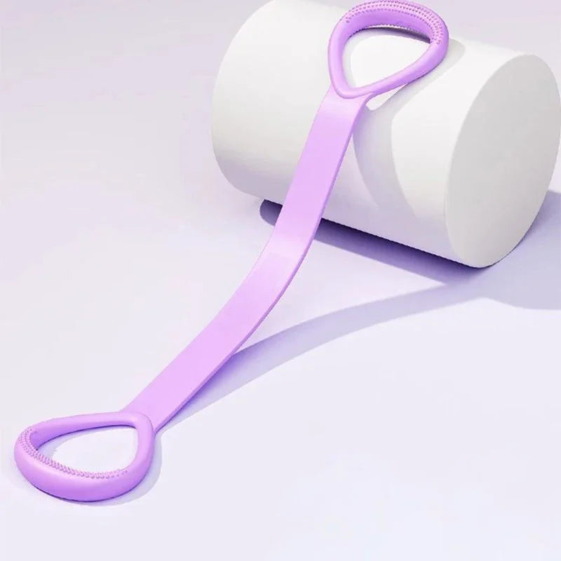 8-Figure Yoga Stretch Strap for Back Flexibility Training