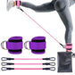 Ankle Strap Resistance Bands for Leg Strength Training