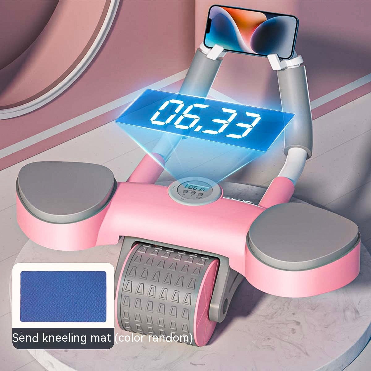 Automatic Rebound Abdominal Wheel for Home Fitness Training