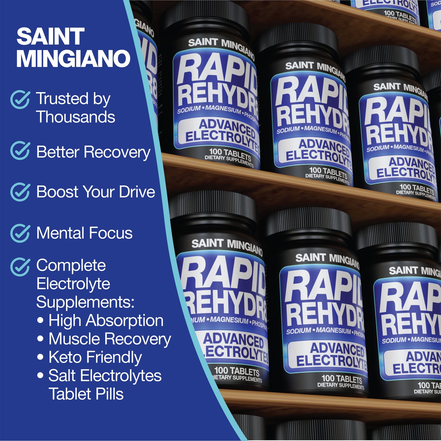 Rapid Rehydr8 Electrolyte Capsules for Muscle Endurance and Recovery Support