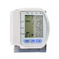 LCD Automatic Wrist Blood Pressure Monitor with Digital Display