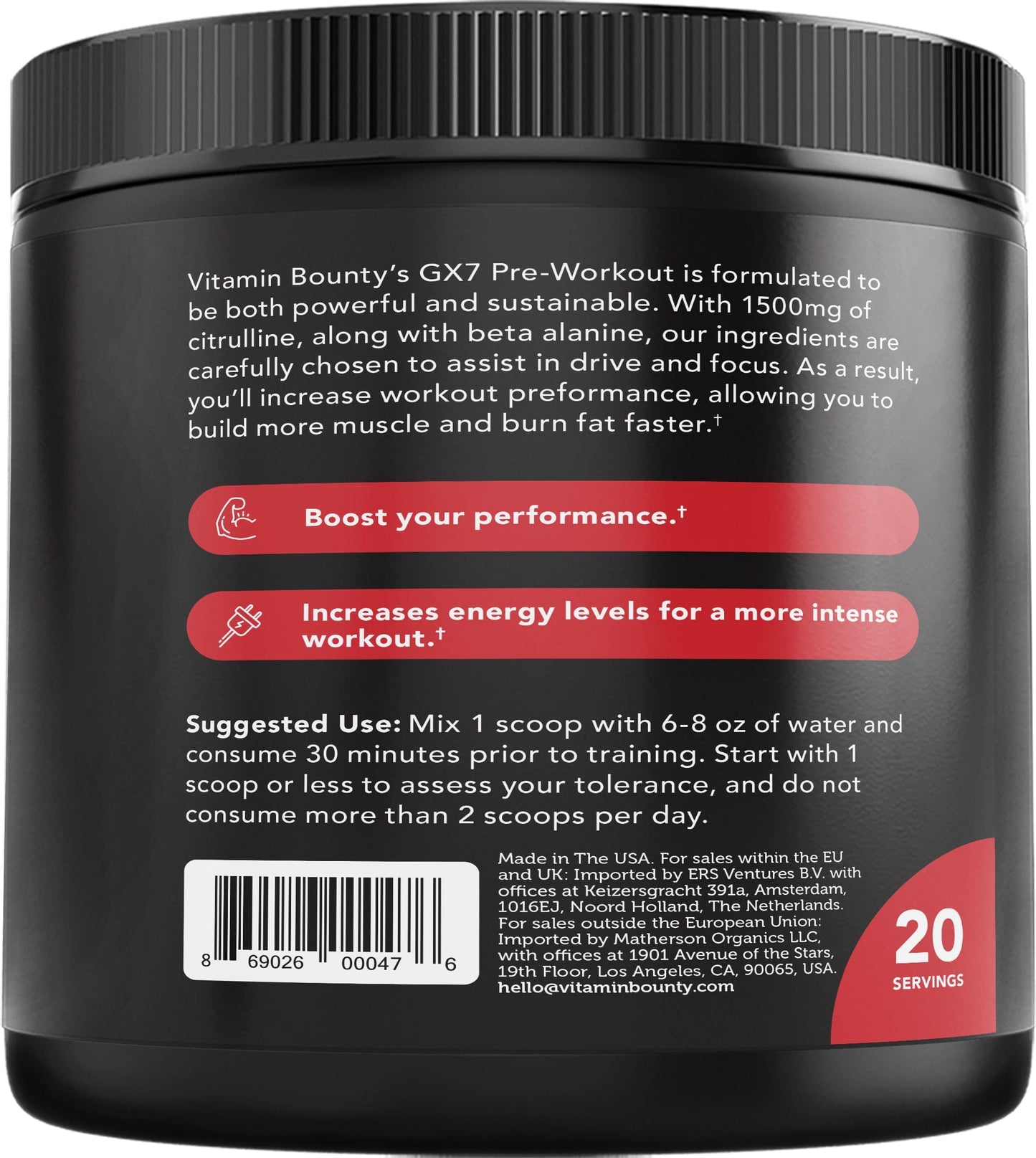 Watermelon Pre-Workout for Energy and Performance Support