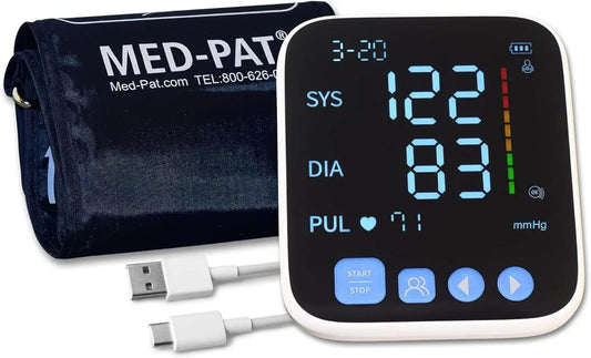 Automatic Arm Blood Pressure Monitor FDA-Cleared