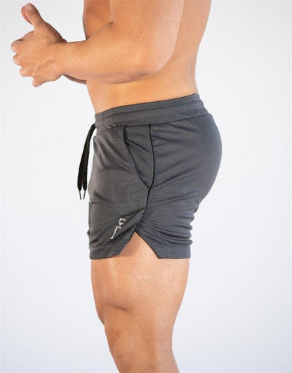 Men's Quick-Dry Compression Training Shorts with Pockets Fitness