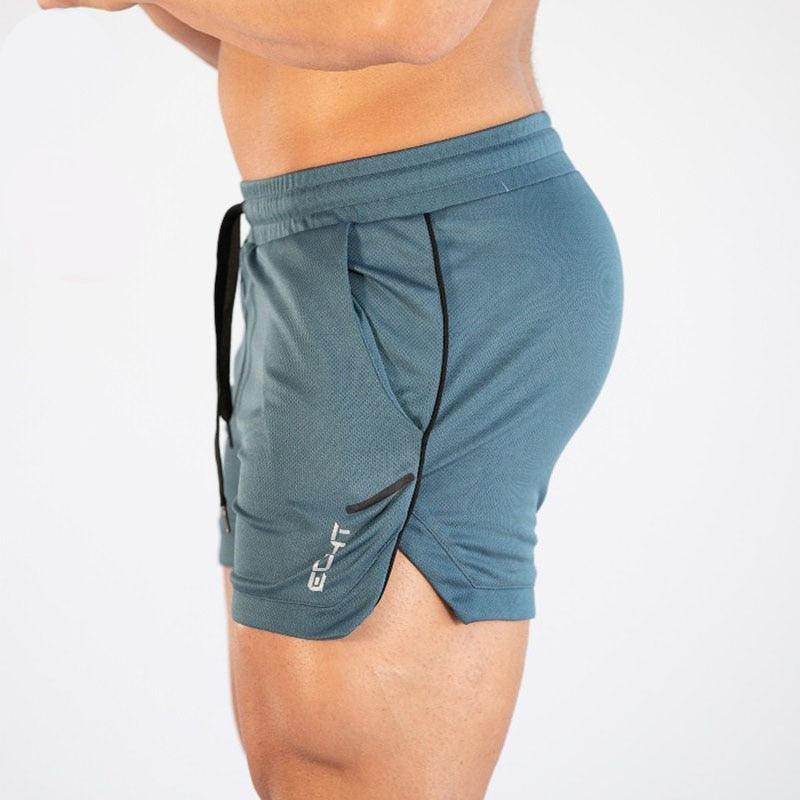 Men's Quick-Dry Compression Training Shorts with Pockets Fitness